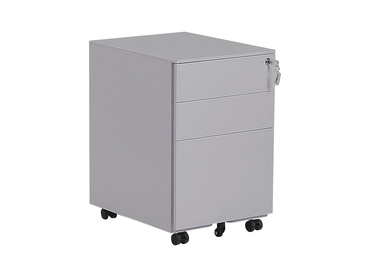 Meuble de rangement CAMI Métal Gris clair