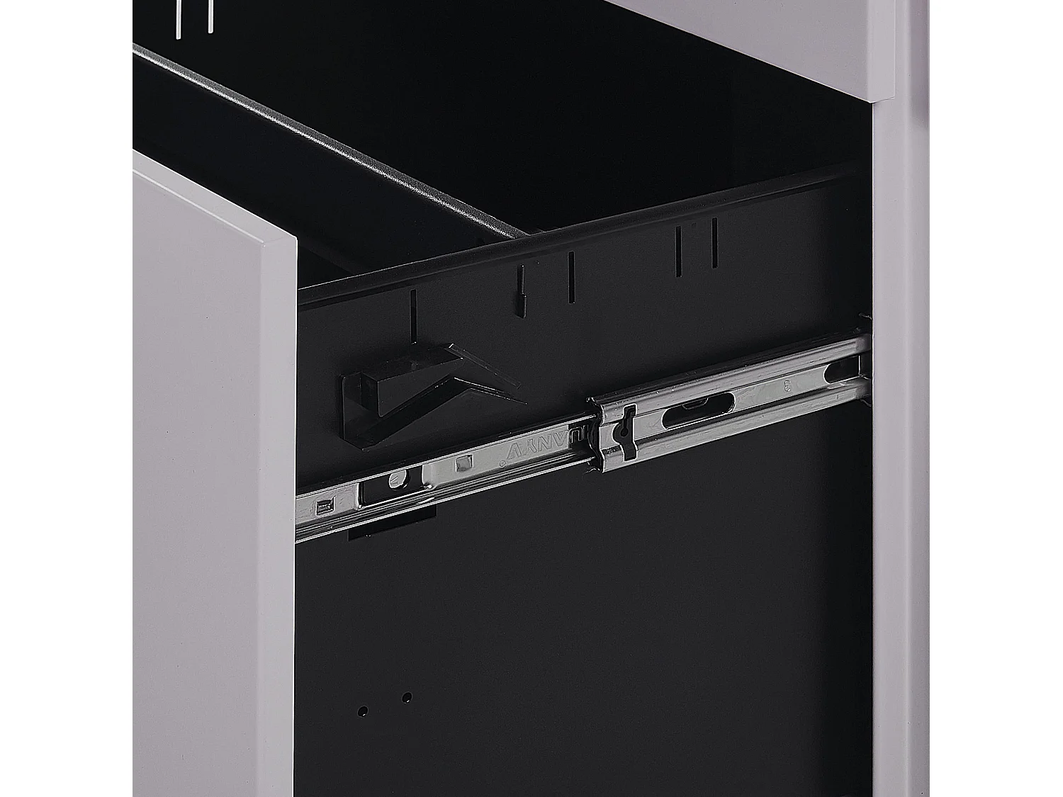 Szafka biurowa CAMI Metal Jasnoszary