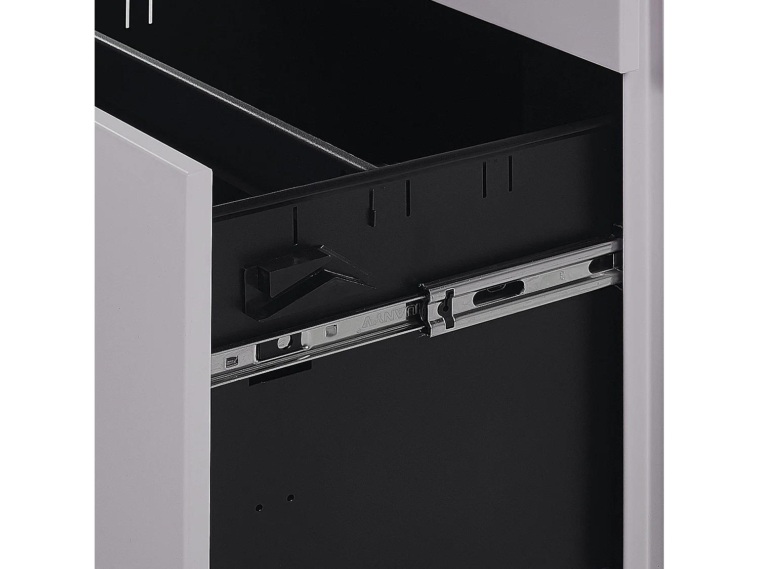 Szafka biurowa CAMI Metal Jasnoszary