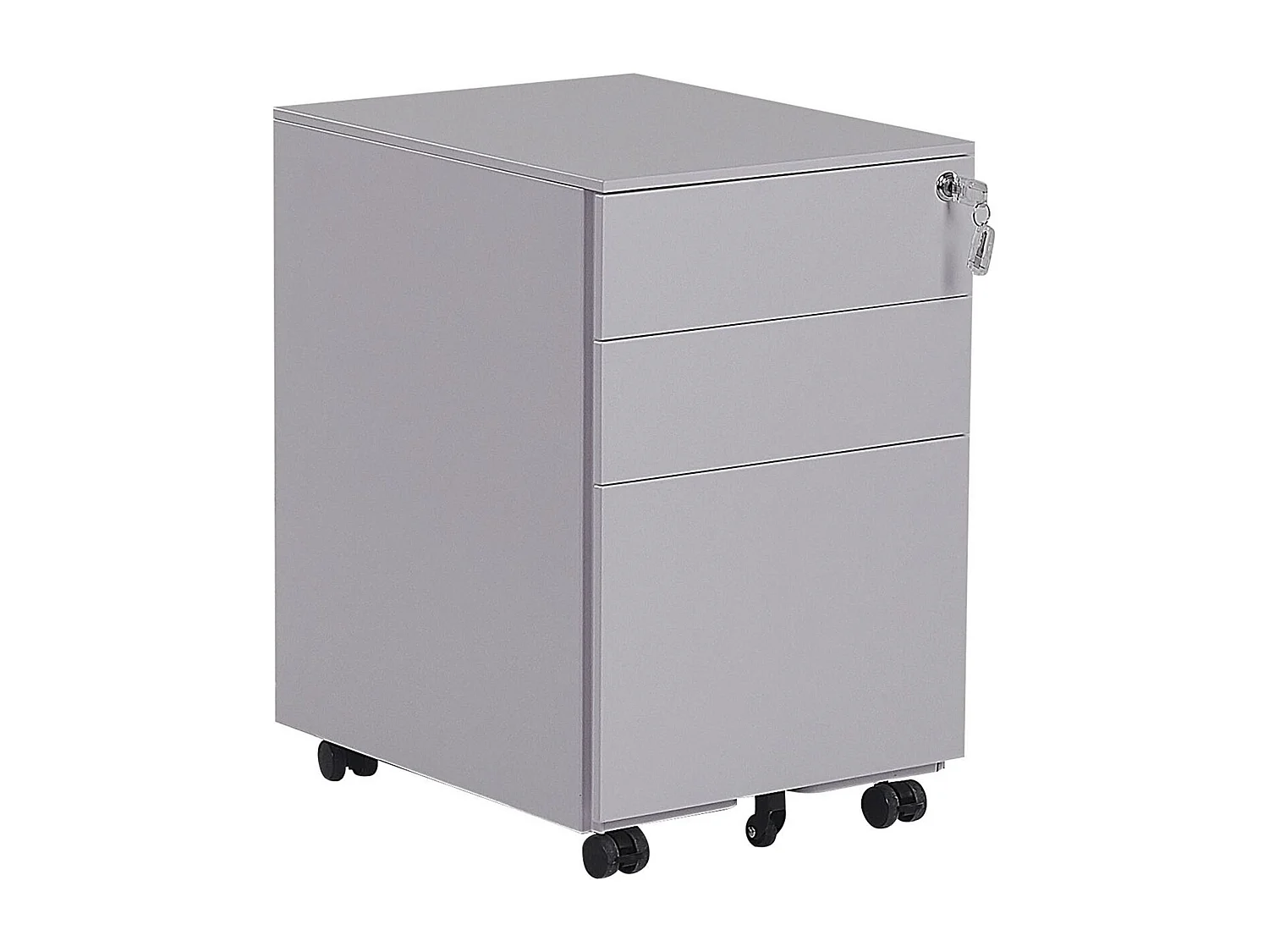 Meuble de rangement CAMI Métal Gris clair