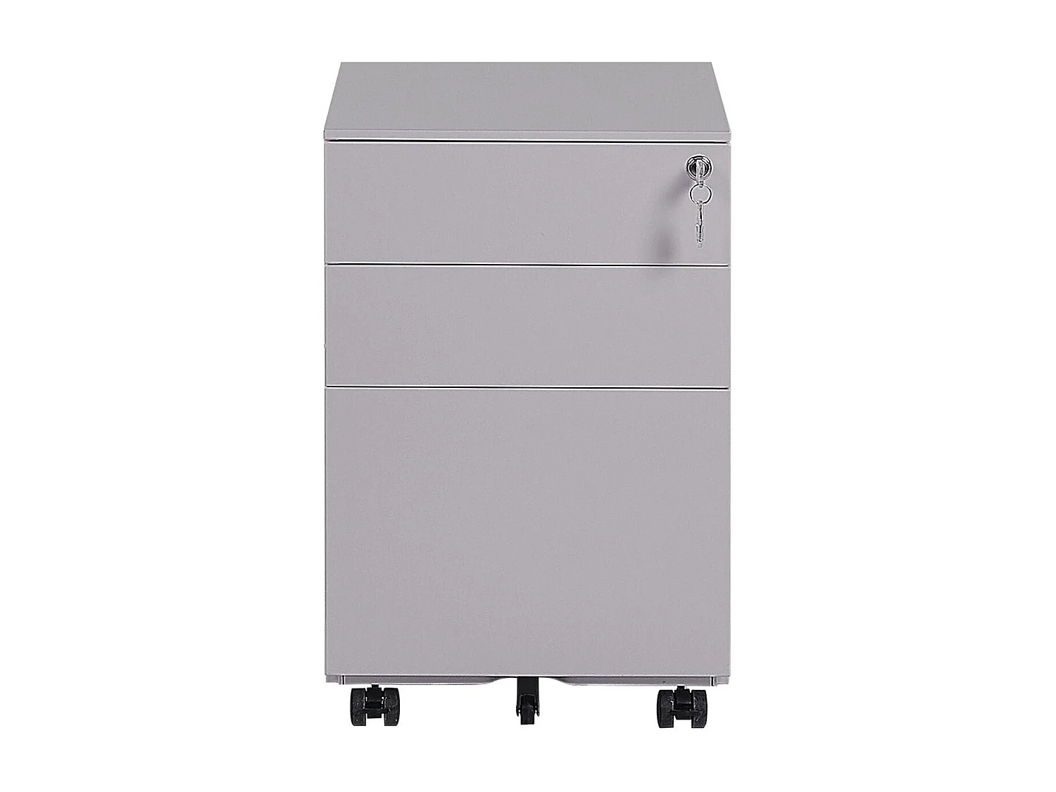 Meuble de rangement CAMI Métal Gris clair