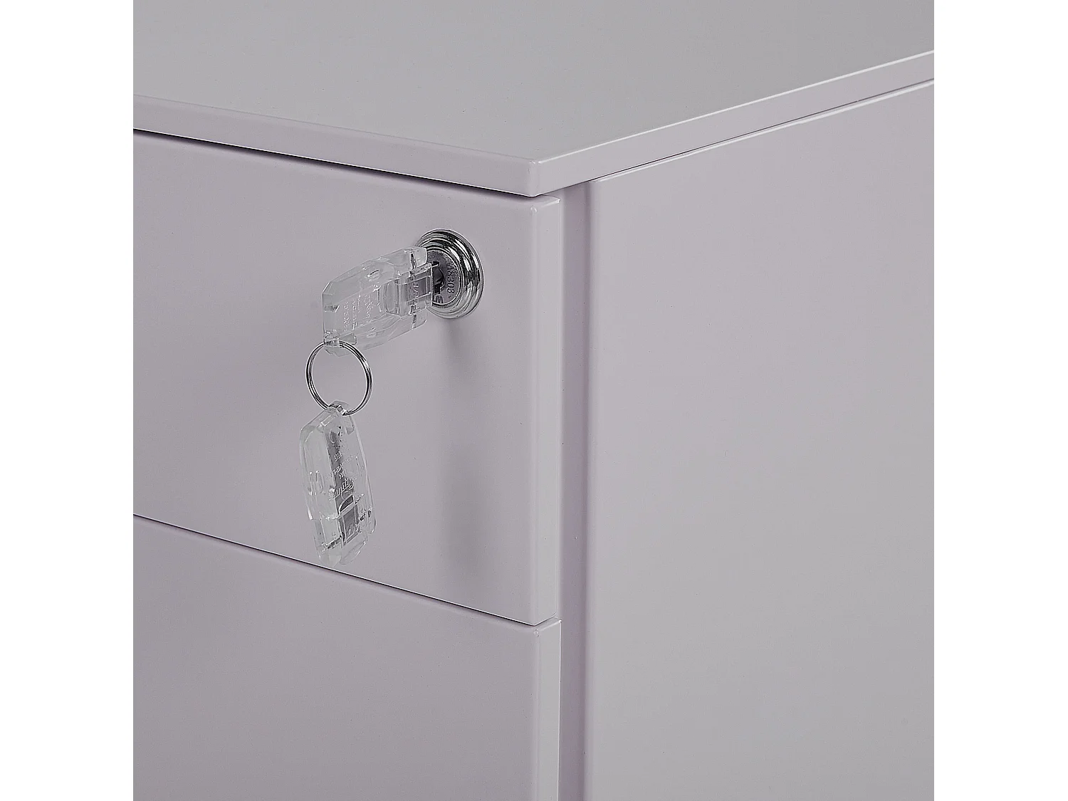 Meuble de rangement CAMI Métal Gris clair