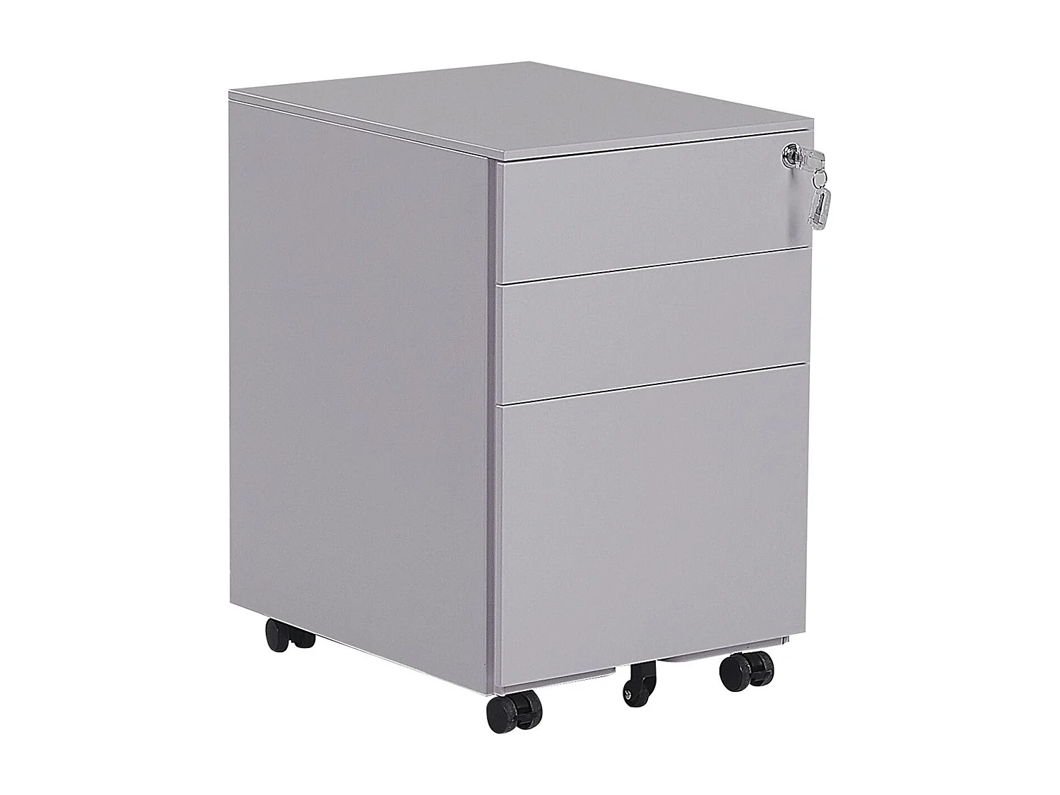 Meuble de rangement CAMI Métal Gris clair