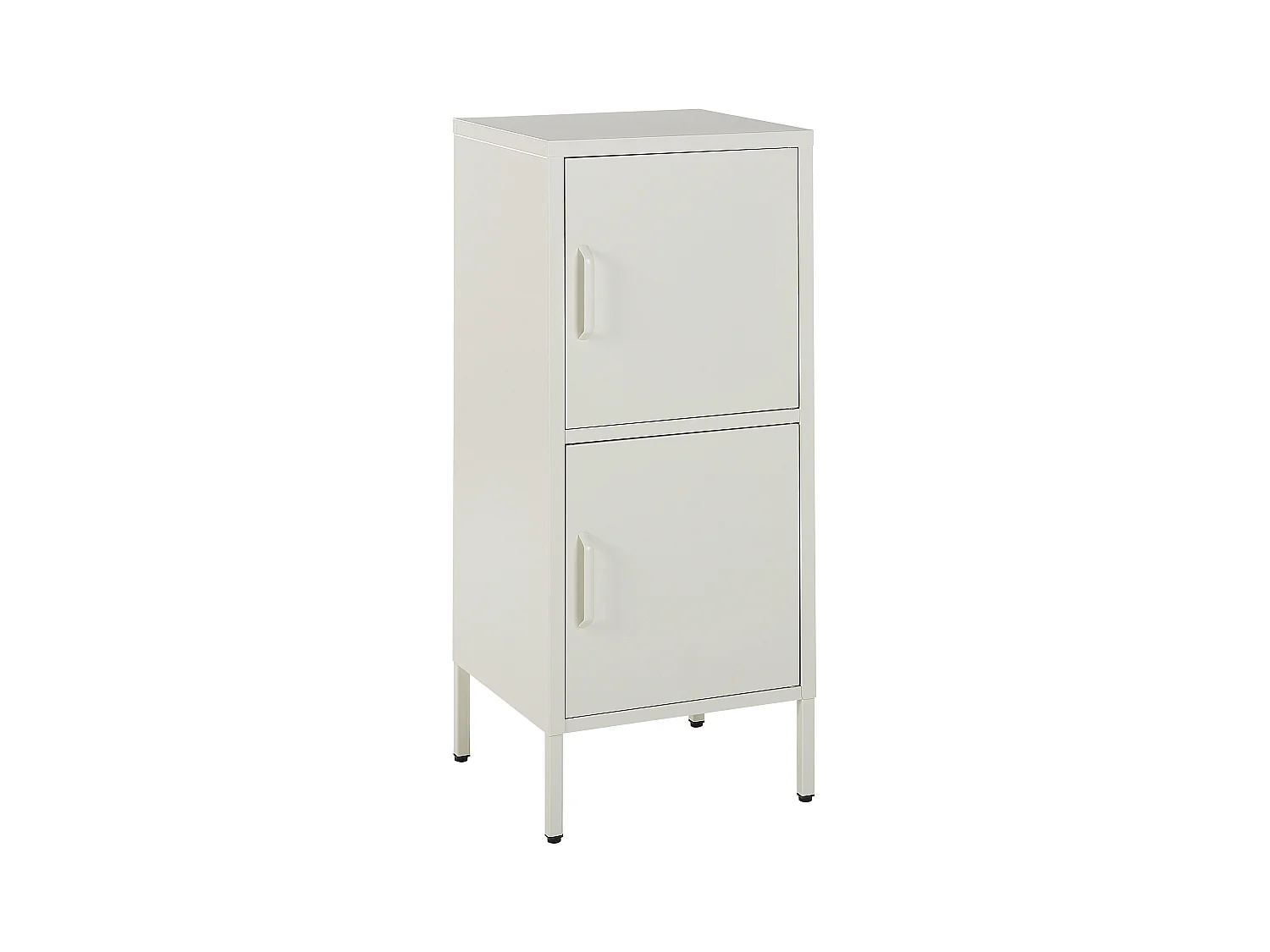 Meuble de rangement HURON Métal Blanc