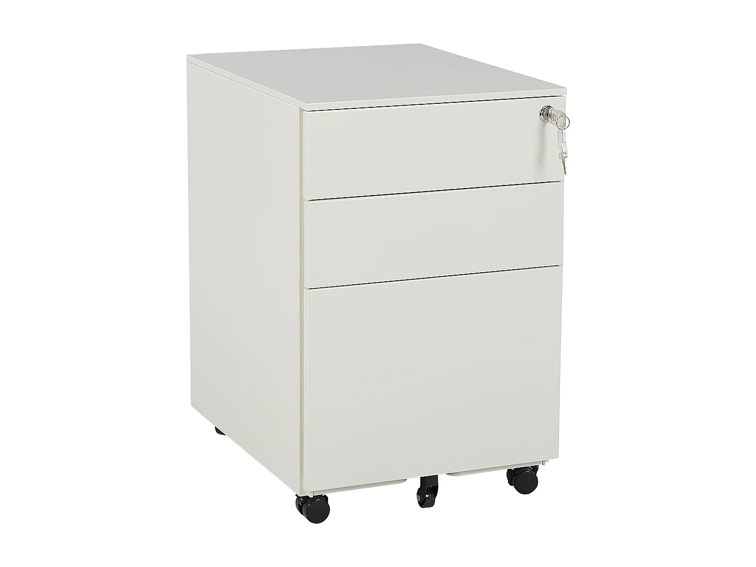 Mueble de oficina CAMI Metal Blanco crema