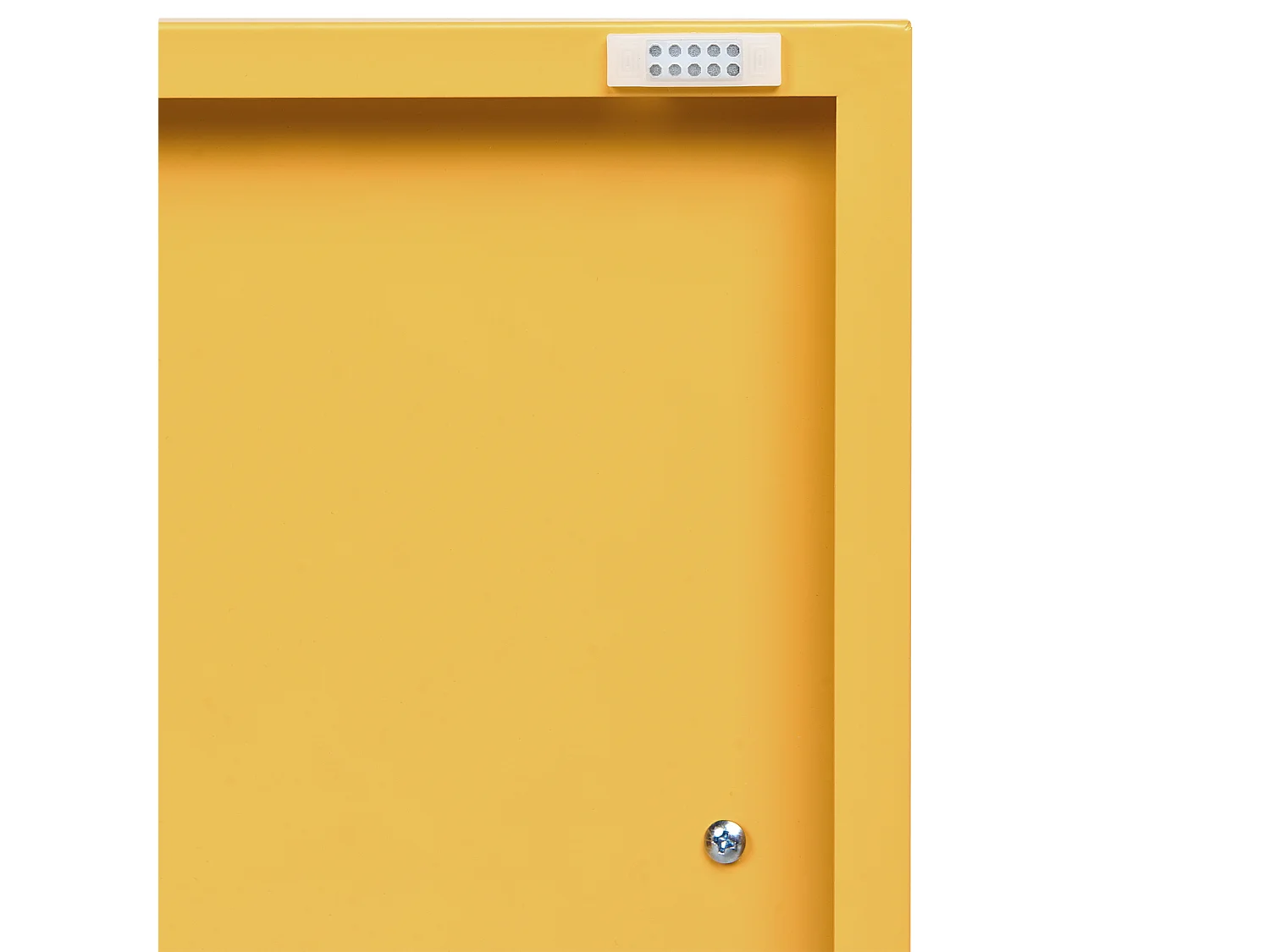 Meuble de rangement URIA Métal Jaune