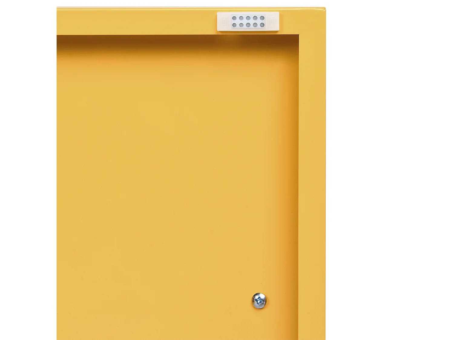 Meuble de rangement URIA Métal Jaune