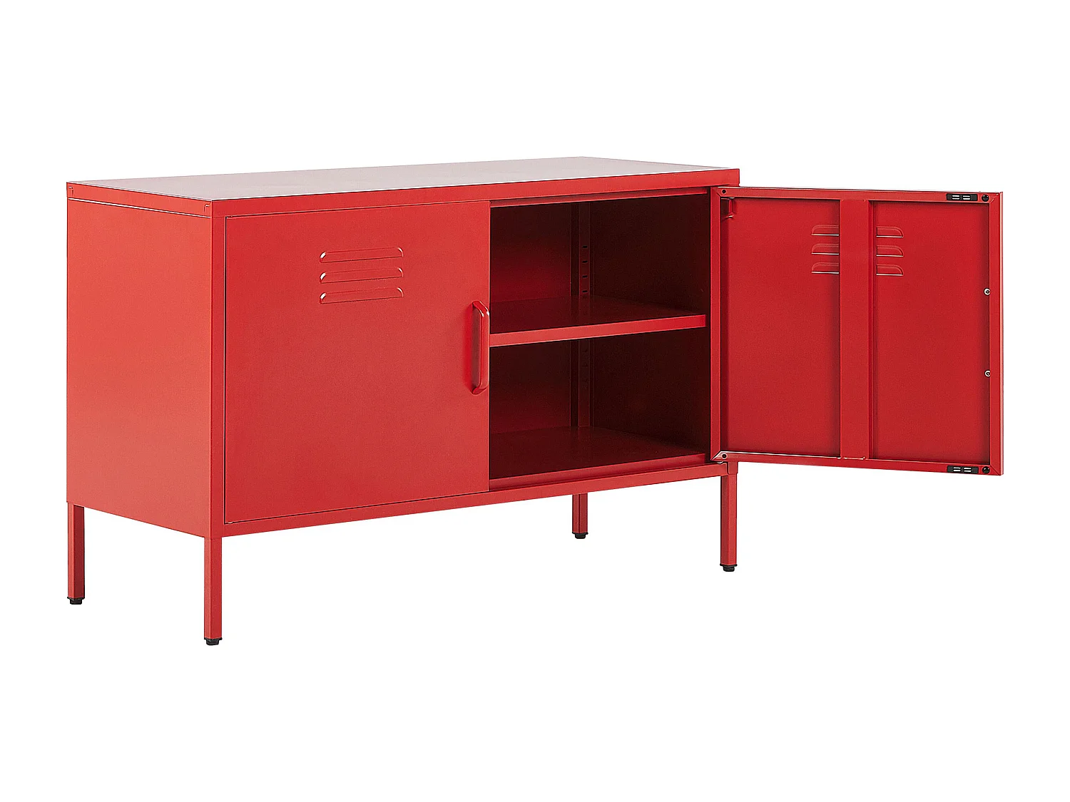 Meuble de rangement URIA Métal Rouge