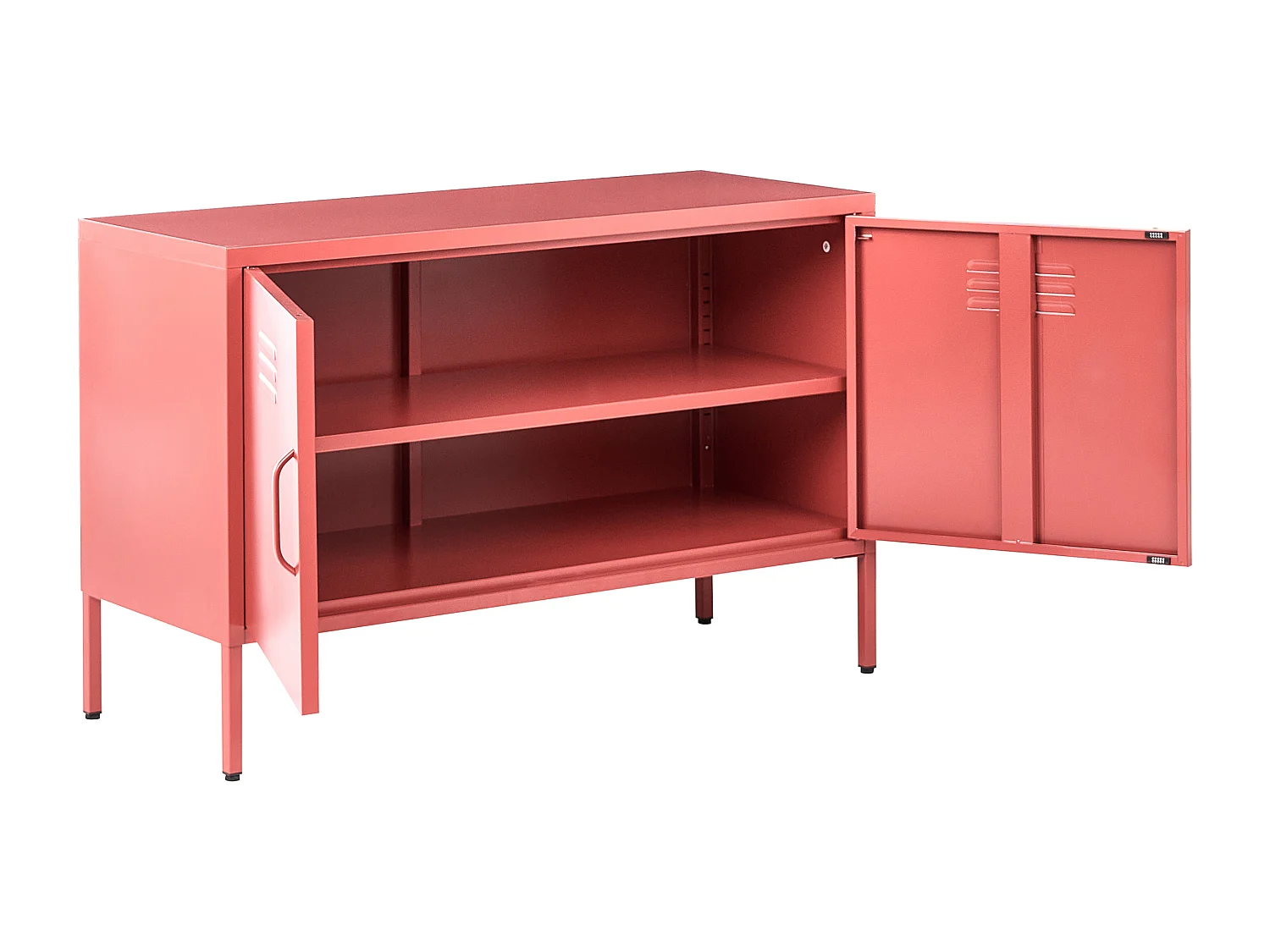 Meuble de rangement URIA Métal Rouge