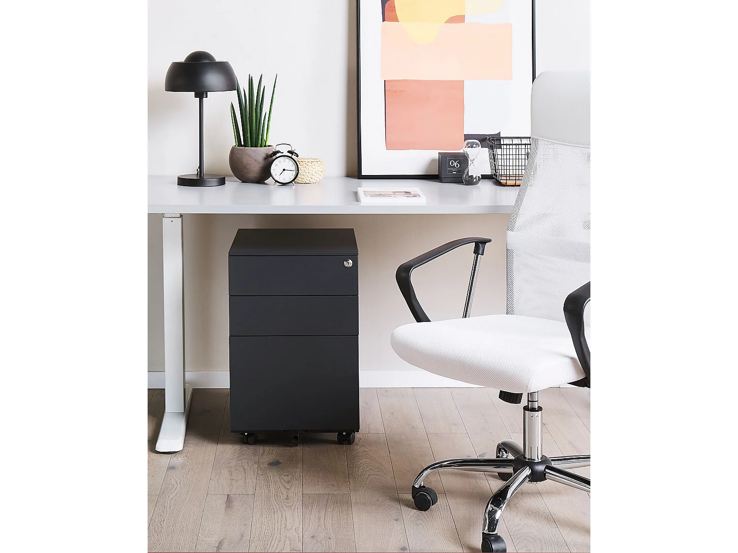 Kantoorkast CAMI Metaal Zwart