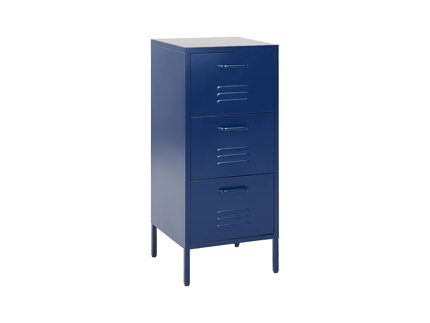 Meuble de rangement WOSTOK Métal Bleu marine