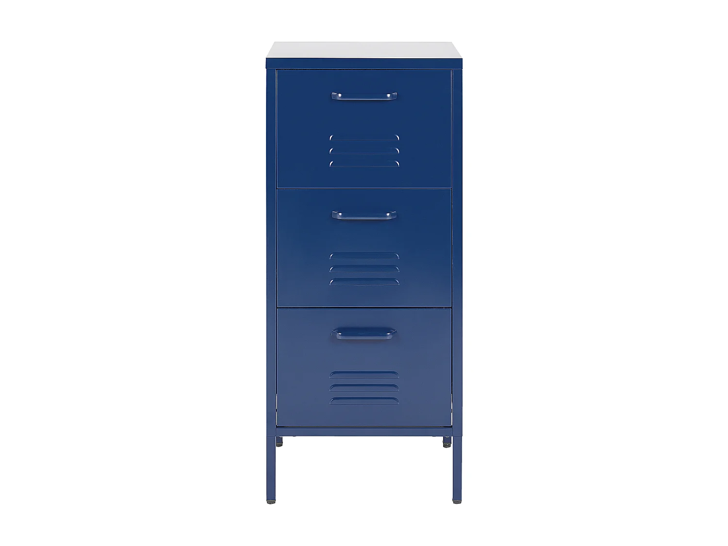 Meuble de rangement WOSTOK Métal Bleu marine