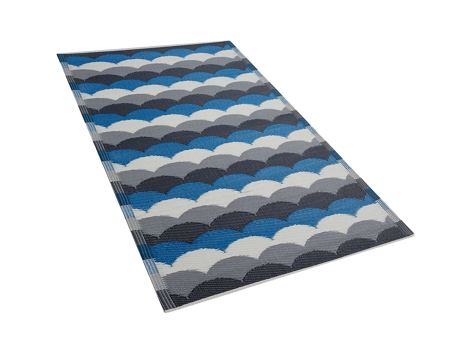 Tapis d'extérieur BELLARY Bleu 90 x 180 cm