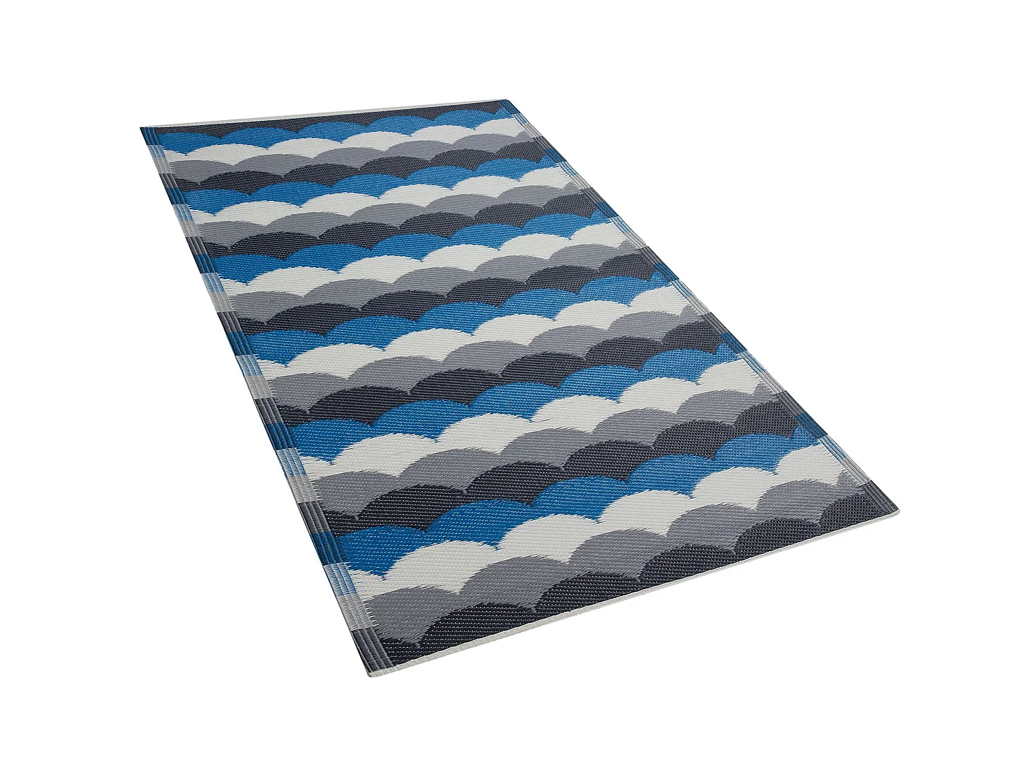 Tapis d'extérieur BELLARY 90 x 180 cm Bleu