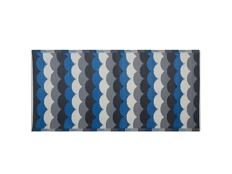 Tuintapijt BELLARY 90 x 180 cm Blauw