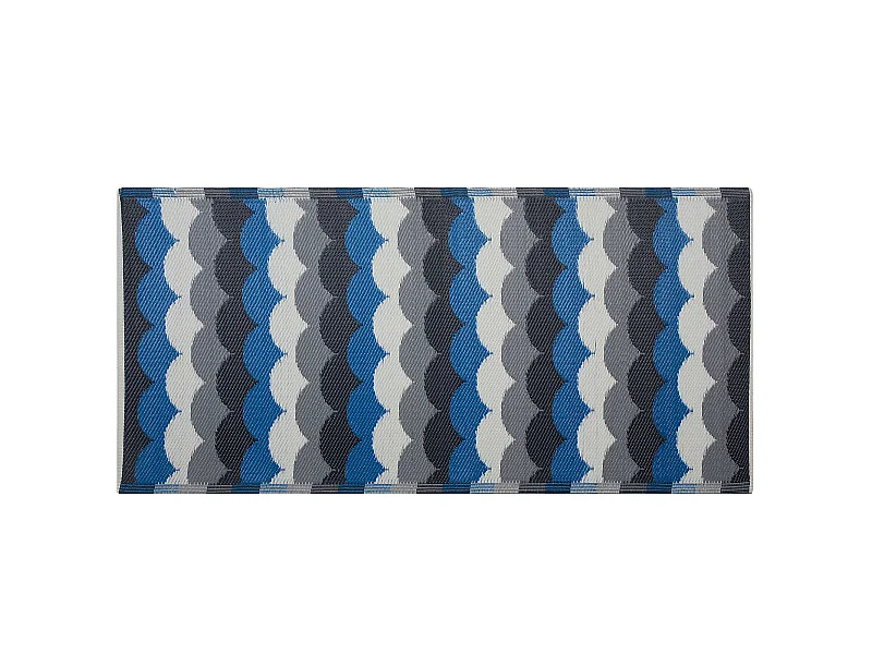 Tapis d\'extérieur BELLARY Bleu 90 x 180 cm