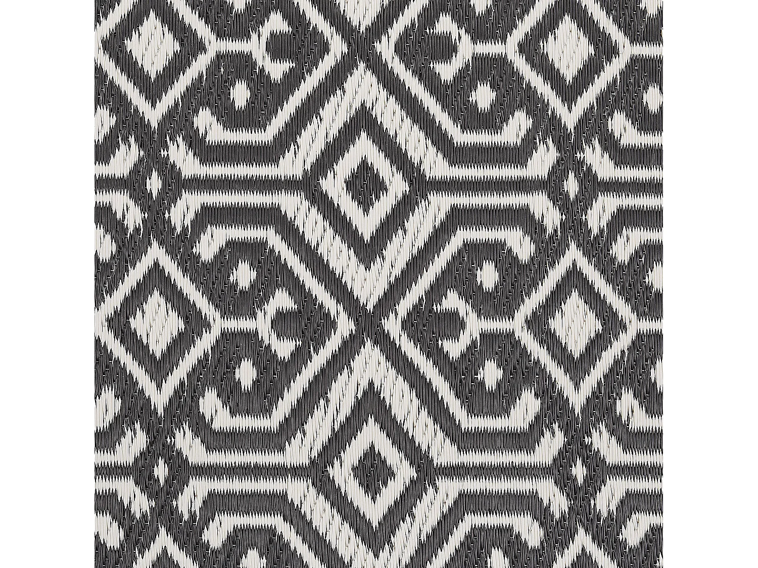 Vloerkleed polypropyleen zwart 120 x 180 cm BARMER