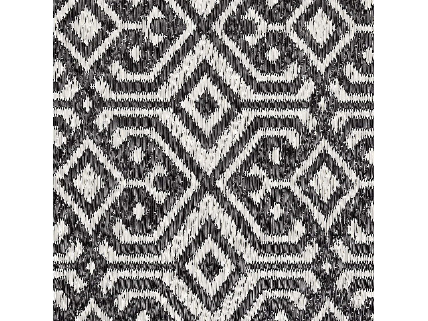 Vloerkleed polypropyleen zwart 120 x 180 cm BARMER