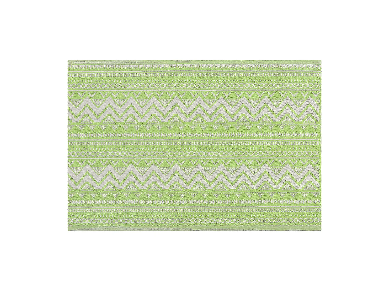 Tapis d'extérieur NAGPUR Vert clair 120 x 180 cm