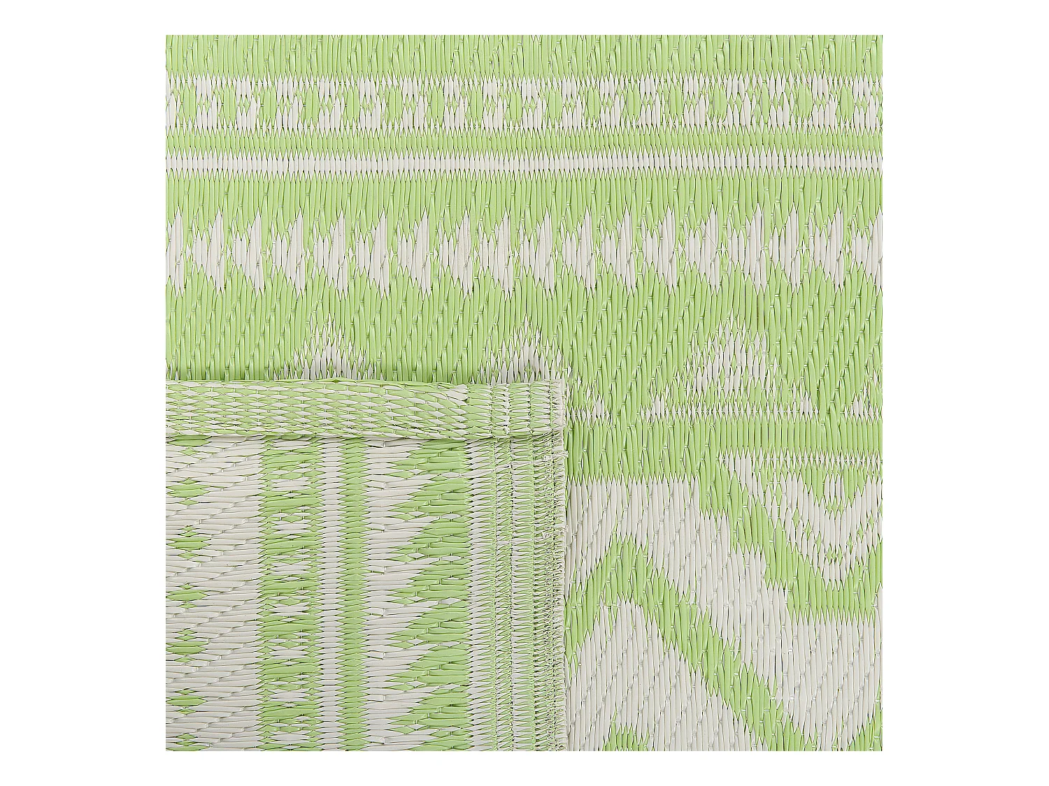 Alfombra de exterior NAGPUR 120 x 180 cm Verde claro