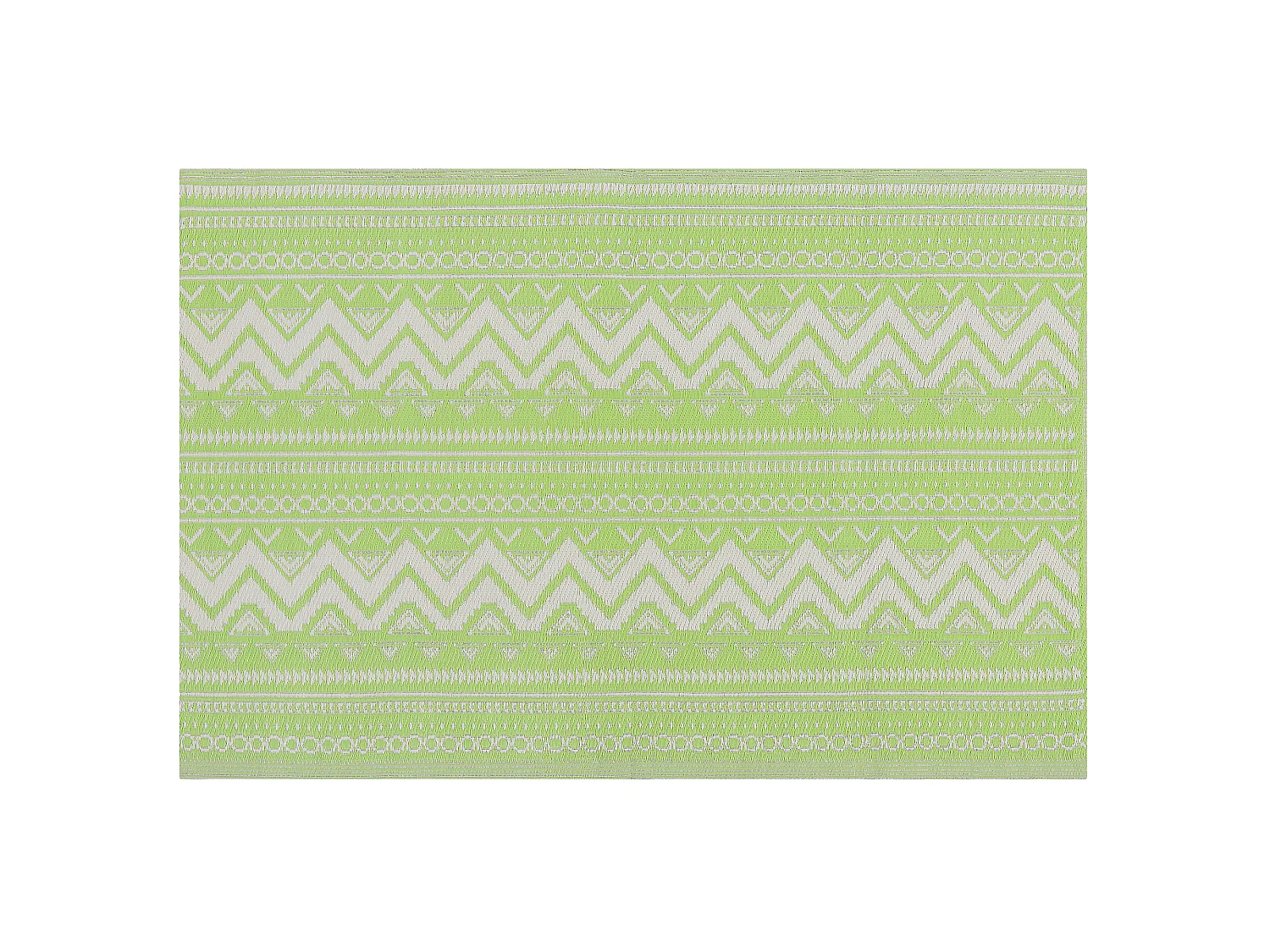 Tapis d'extérieur NAGPUR Vert clair 120 x 180 cm