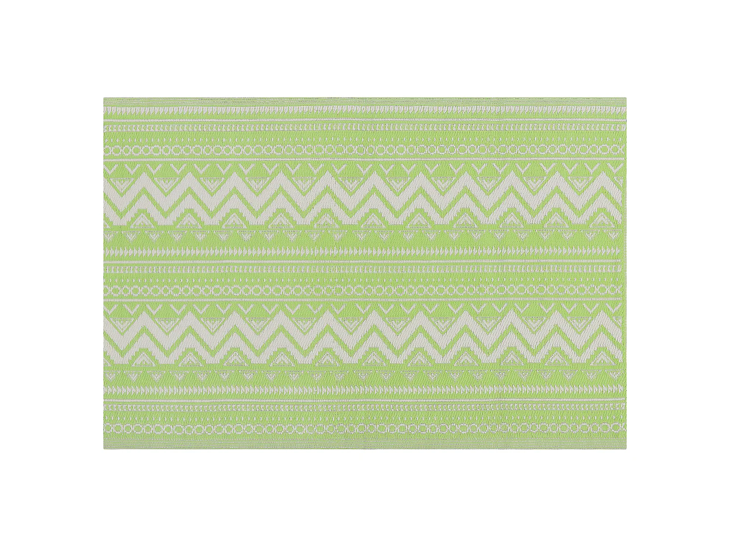 Tapete de exterior NAGPUR 120 x 180 cm Verde claro