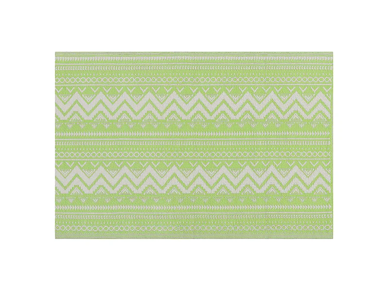 Tapis d'extérieur NAGPUR Vert clair 120 x 180 cm