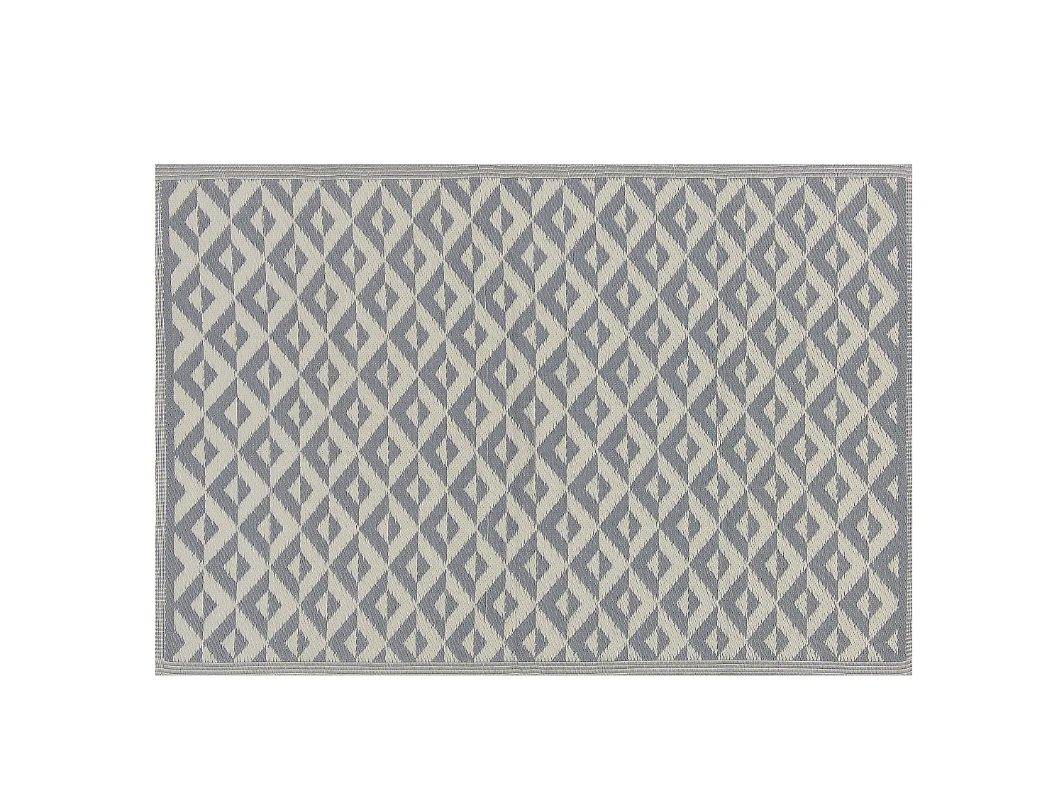 Tapis d'extérieur BIHAR Gris 120 x 180 cm