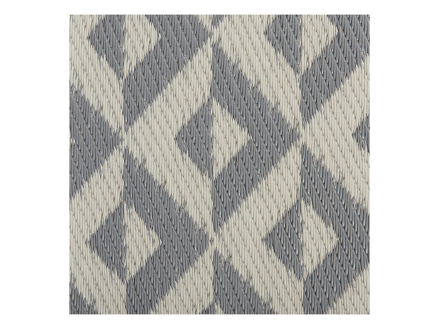 Tapis d'extérieur BIHAR Gris 120 x 180 cm