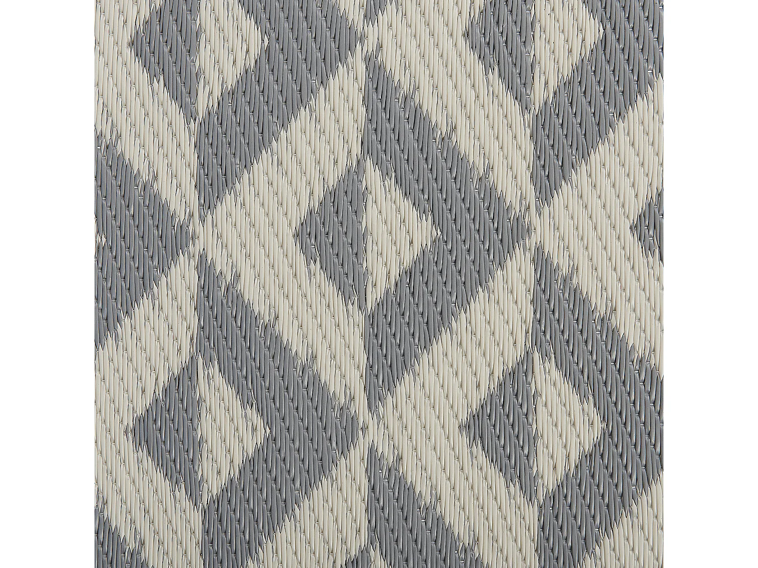 Tapis d'extérieur BIHAR Gris 120 x 180 cm