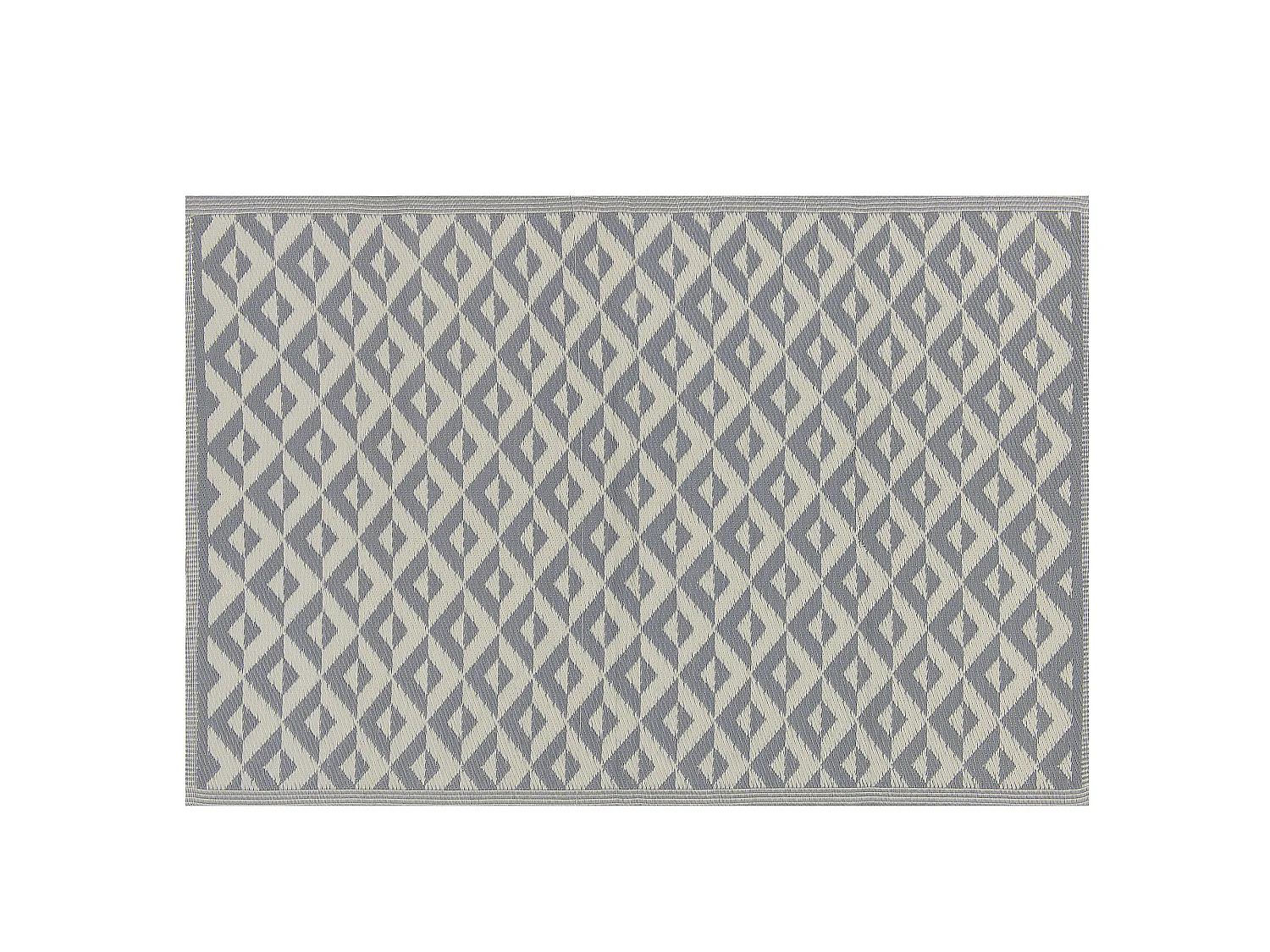 Tapis d'extérieur BIHAR Gris 120 x 180 cm