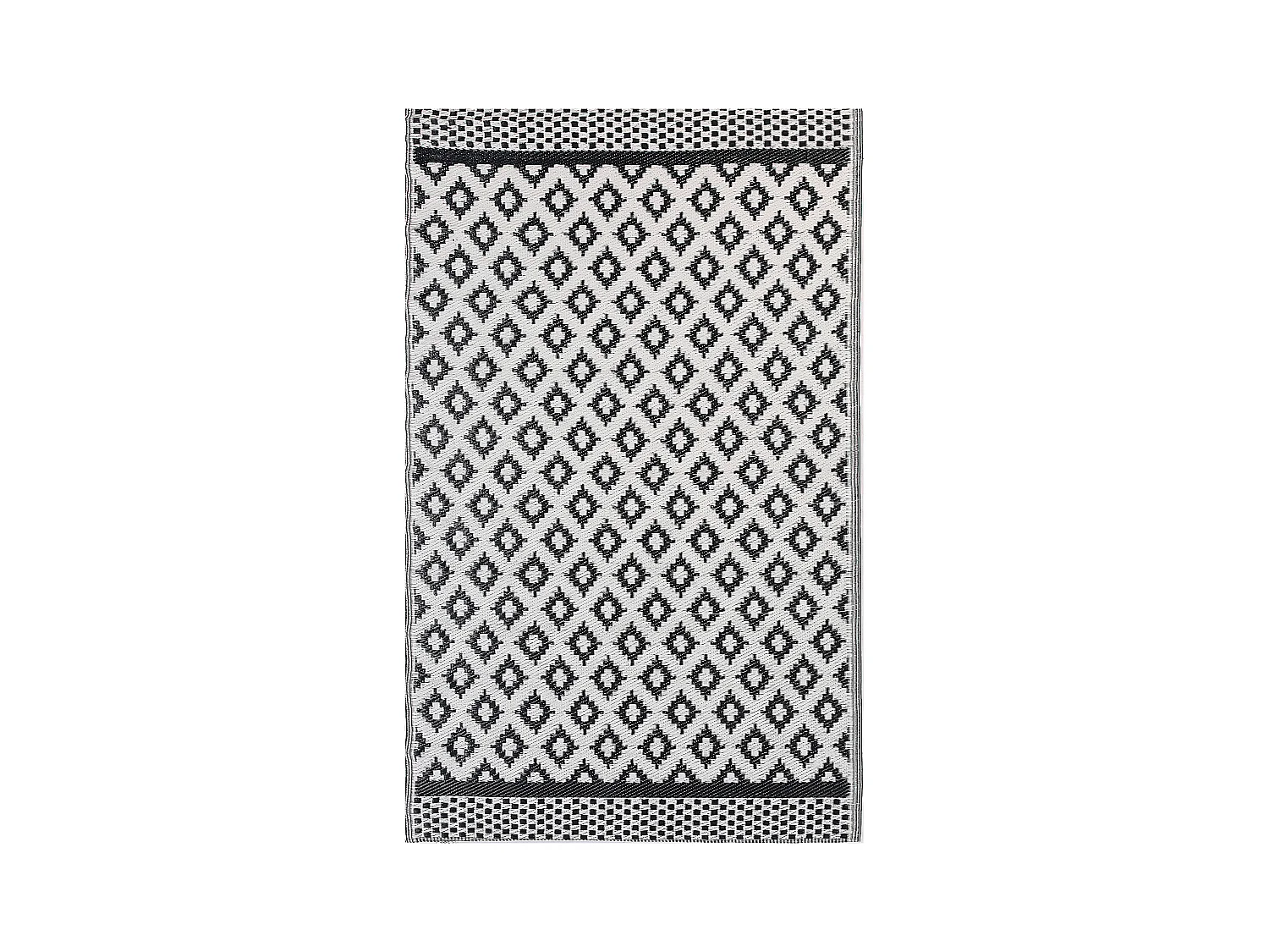 Tapis d'extérieur THANE Noir 120 x 180 cm