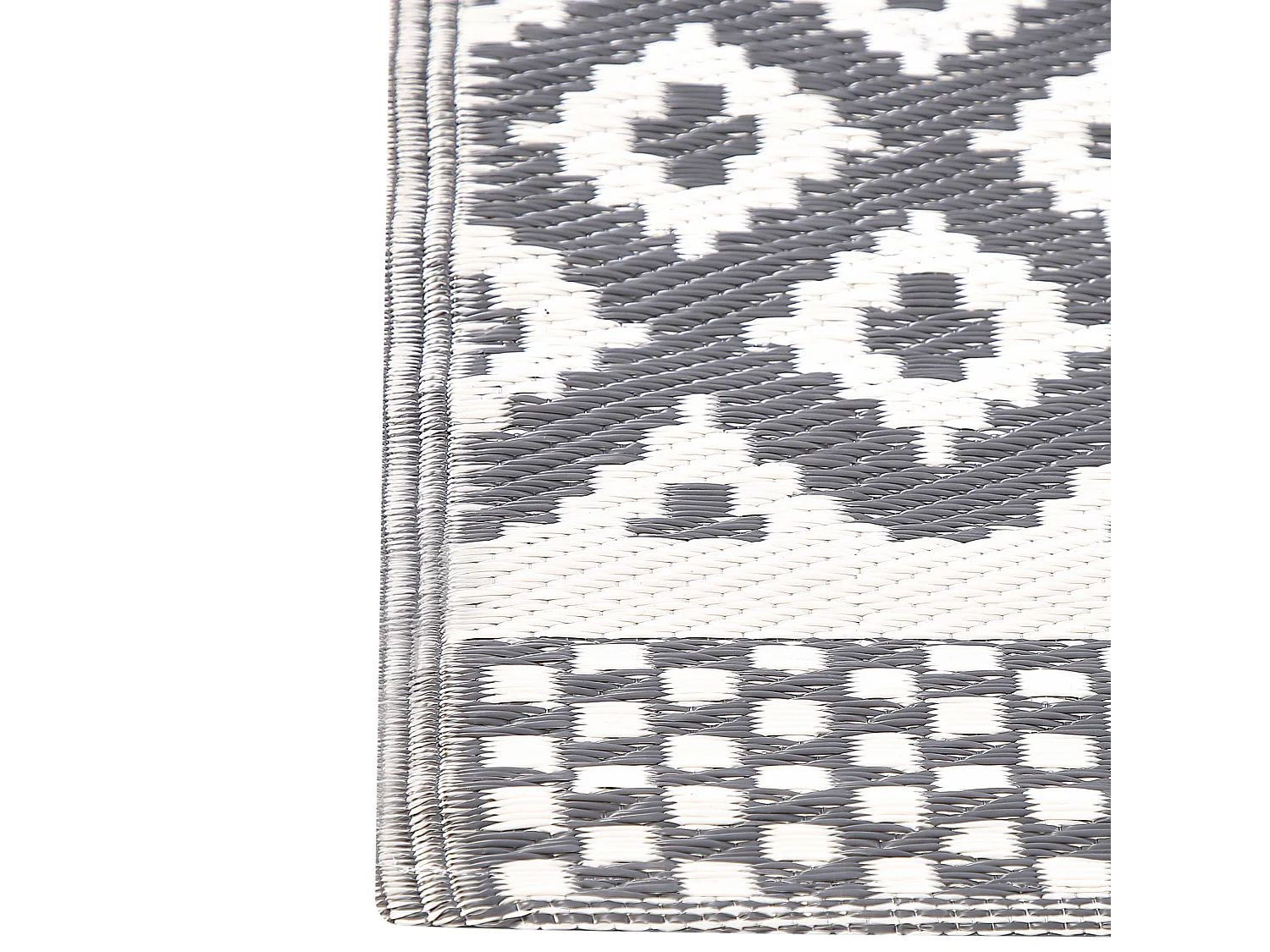 Tapis d'extérieur THANE Gris 120 x 180 cm