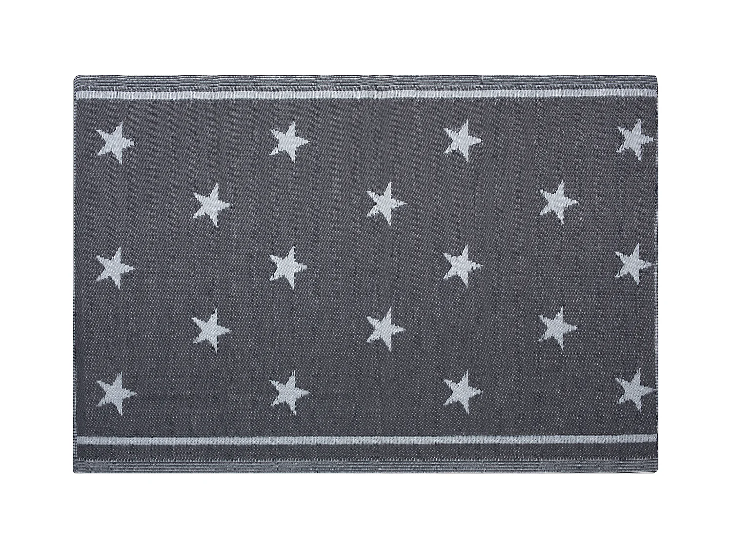 Tapis d'extérieur LATUR Gris foncé 120 x 180 cm