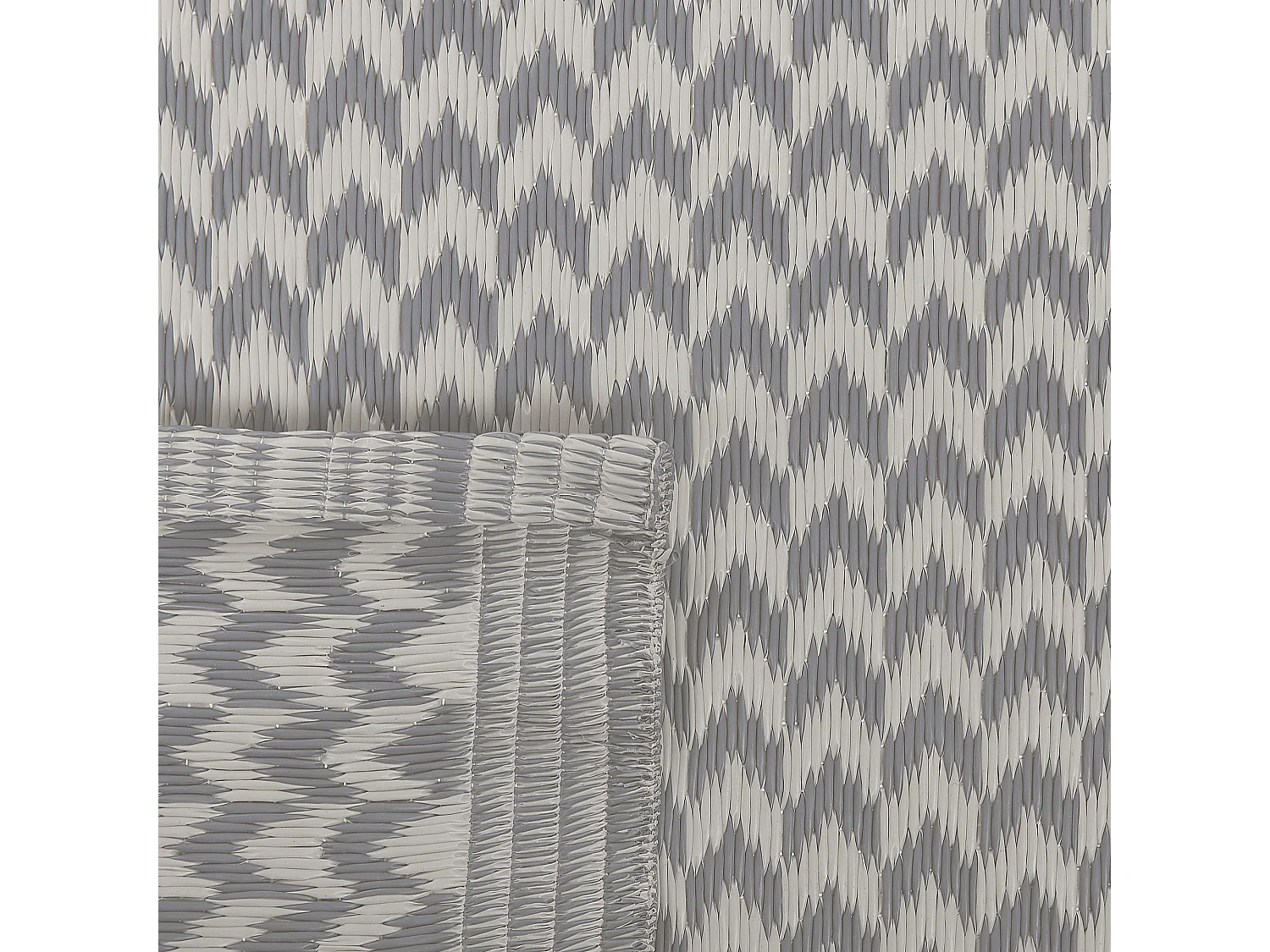 Tapete de exterior MANGO 60 x 90 cm Cinzento