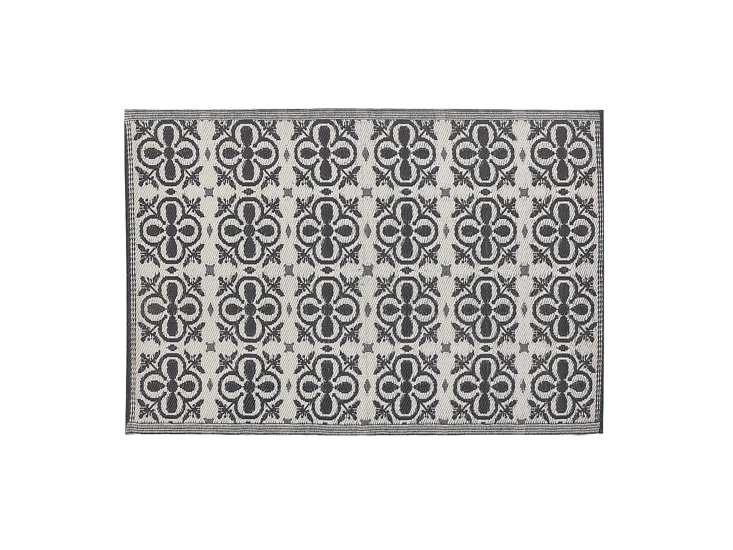 Tuintapijt NELLUR 120 x 180 cm Zwart