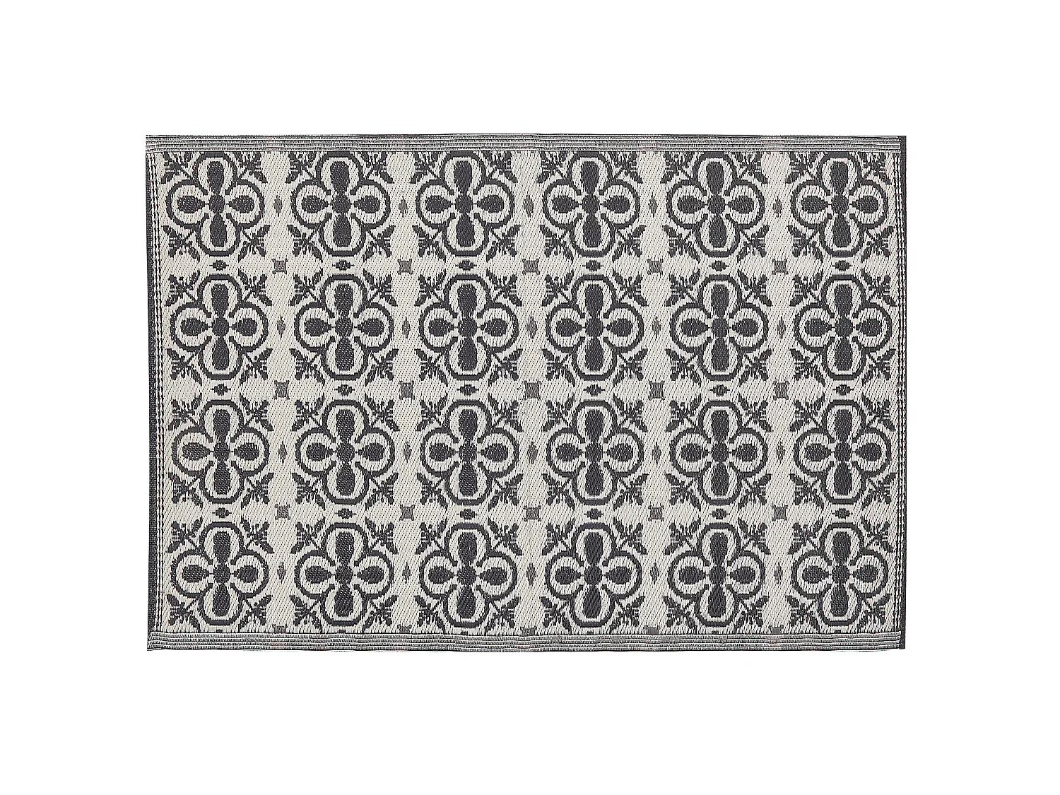 Tuintapijt NELLUR 120 x 180 cm Zwart