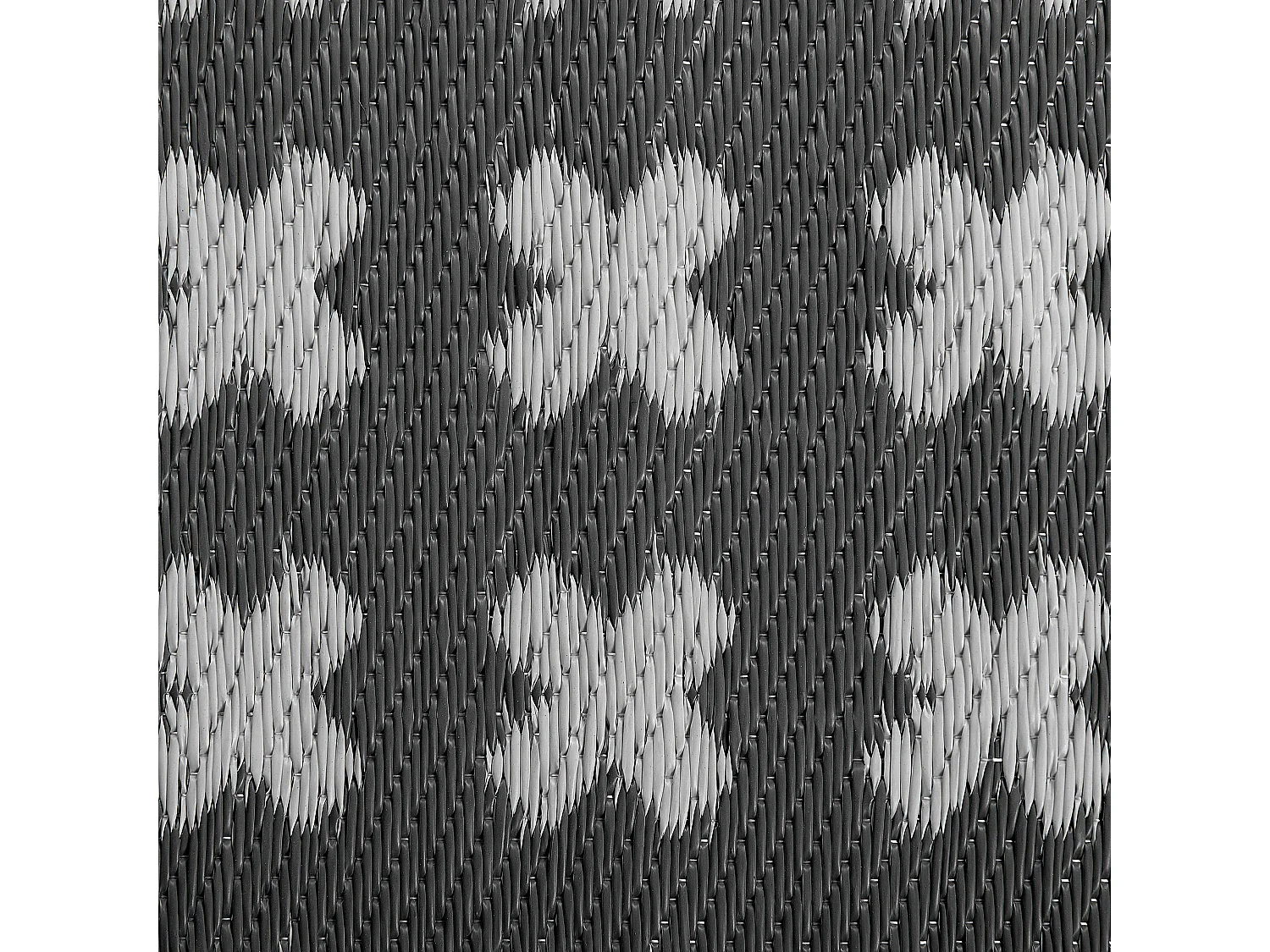 Alfombra de exterior ROHTAK 90 x 180 cm Negro