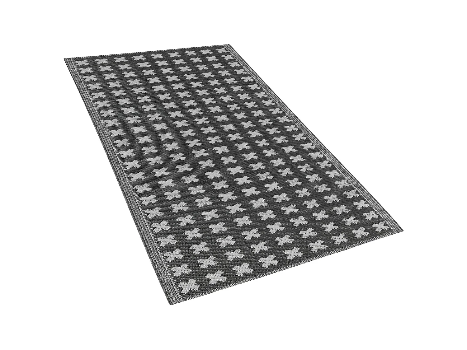 Outdoor Rug ROHTAK Black 90 x 180 cm