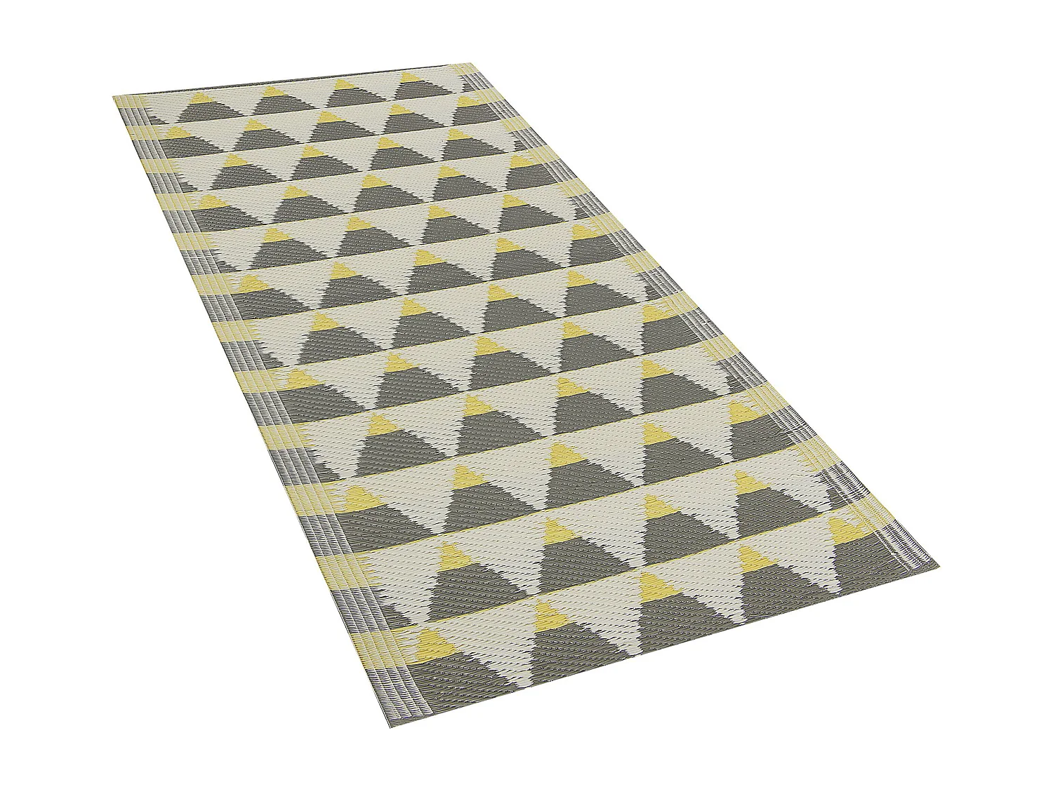 Tapis d'extérieur HISAR Gris 60 x 105 cm