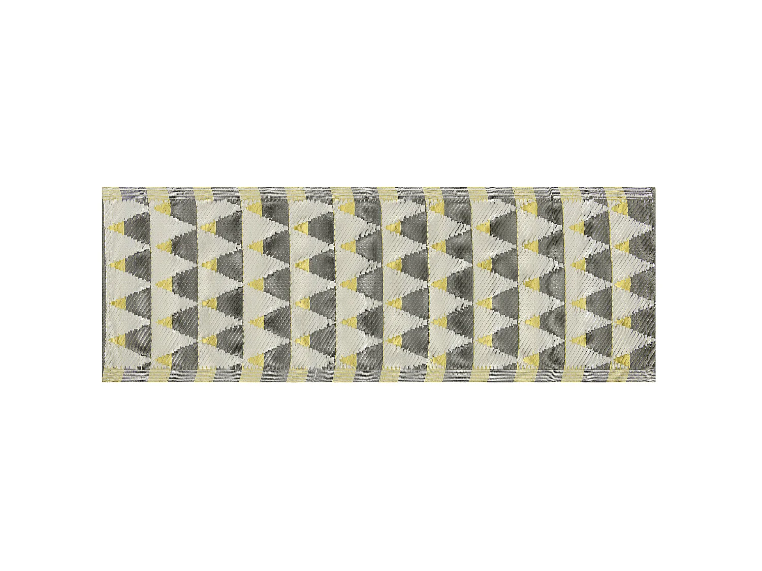 Tappeto per esterni HISAR 60 x 105 cm Grigio
