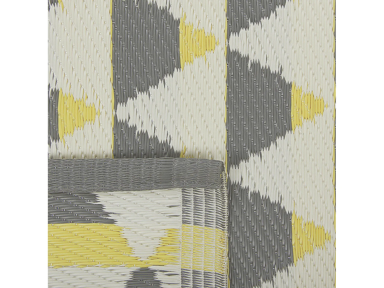 Tappeto per esterni HISAR 60 x 105 cm Grigio