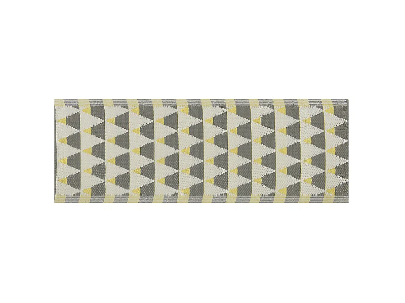 Tapis d'extérieur HISAR Gris 60 x 105 cm