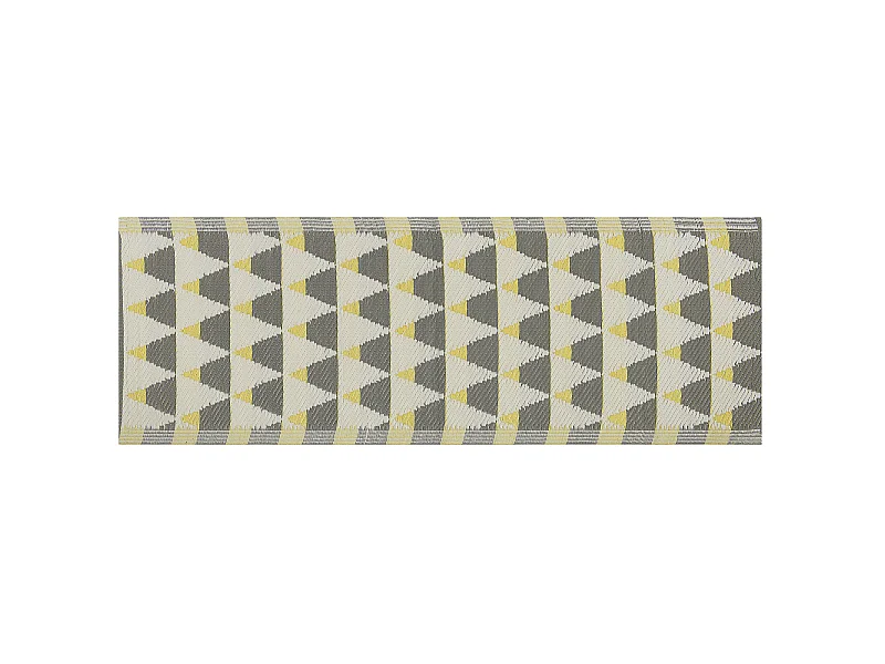 Outdoorteppich HISAR 60 x 105 cm Grau