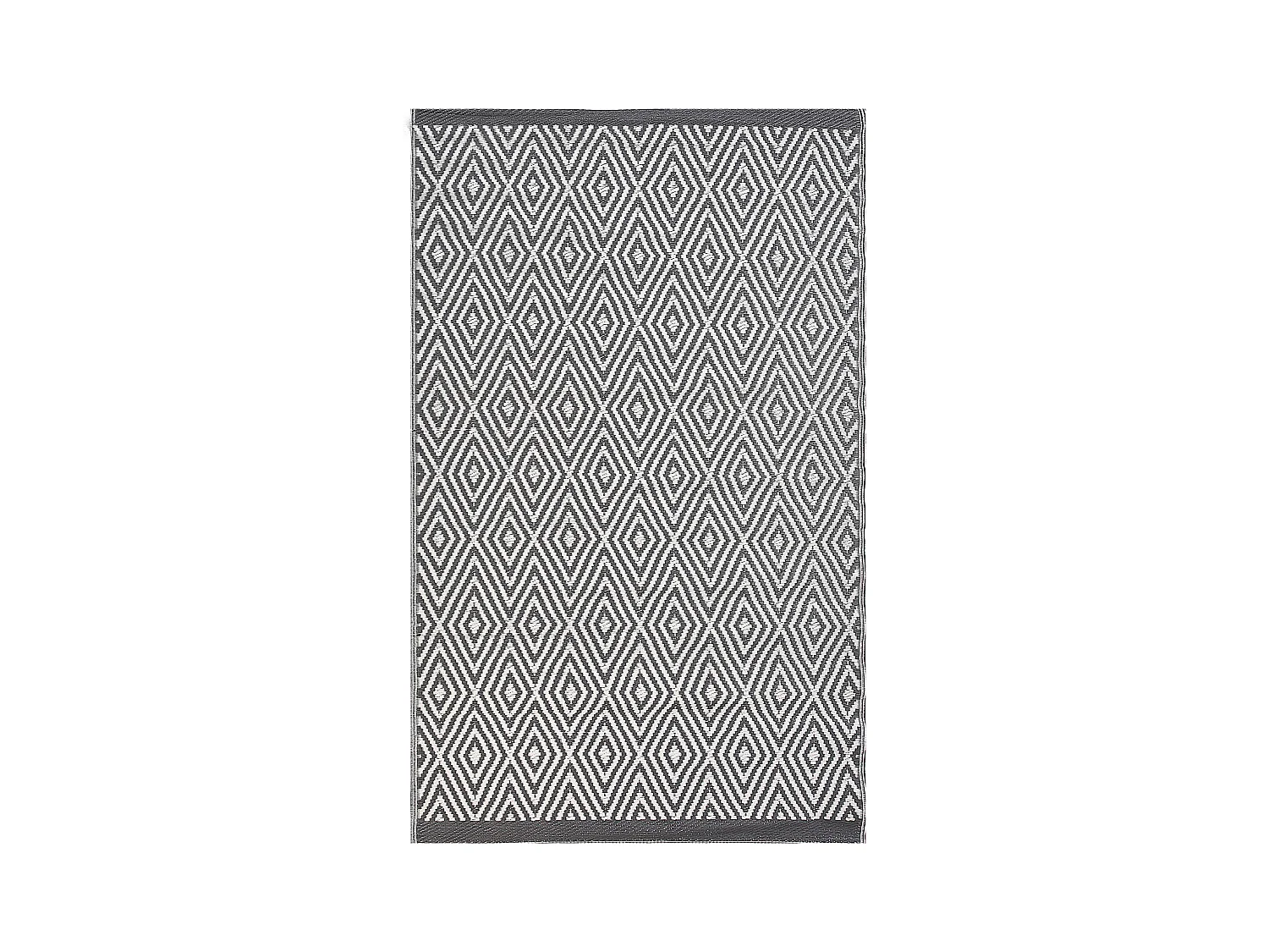 Outdoor Teppich grau 120x180 cm Bodenschutzmatte Kunststoffmatte Sikar