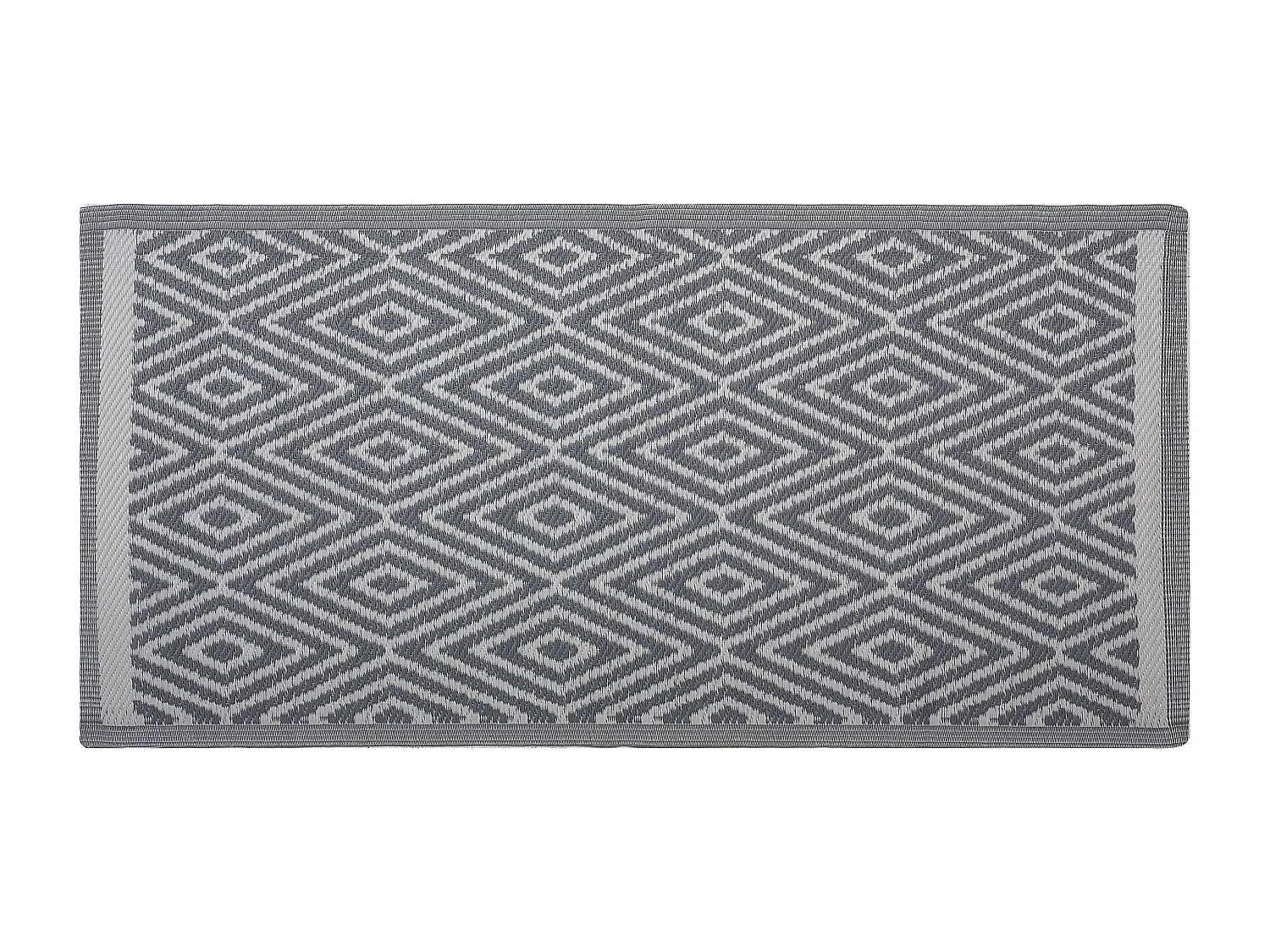 Tapis d'extérieur SIKAR Gris clair 90 x 150 cm
