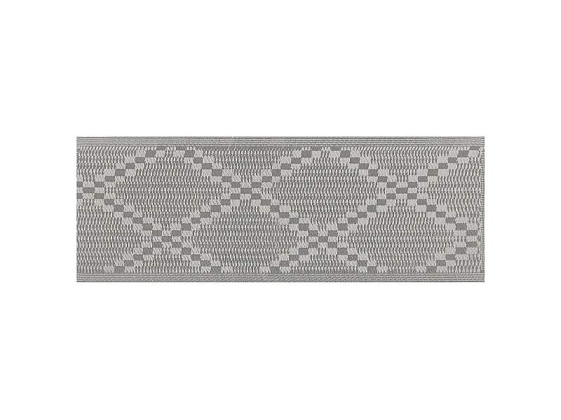 Outdoorteppich JALNA 60 x 105 cm Grau