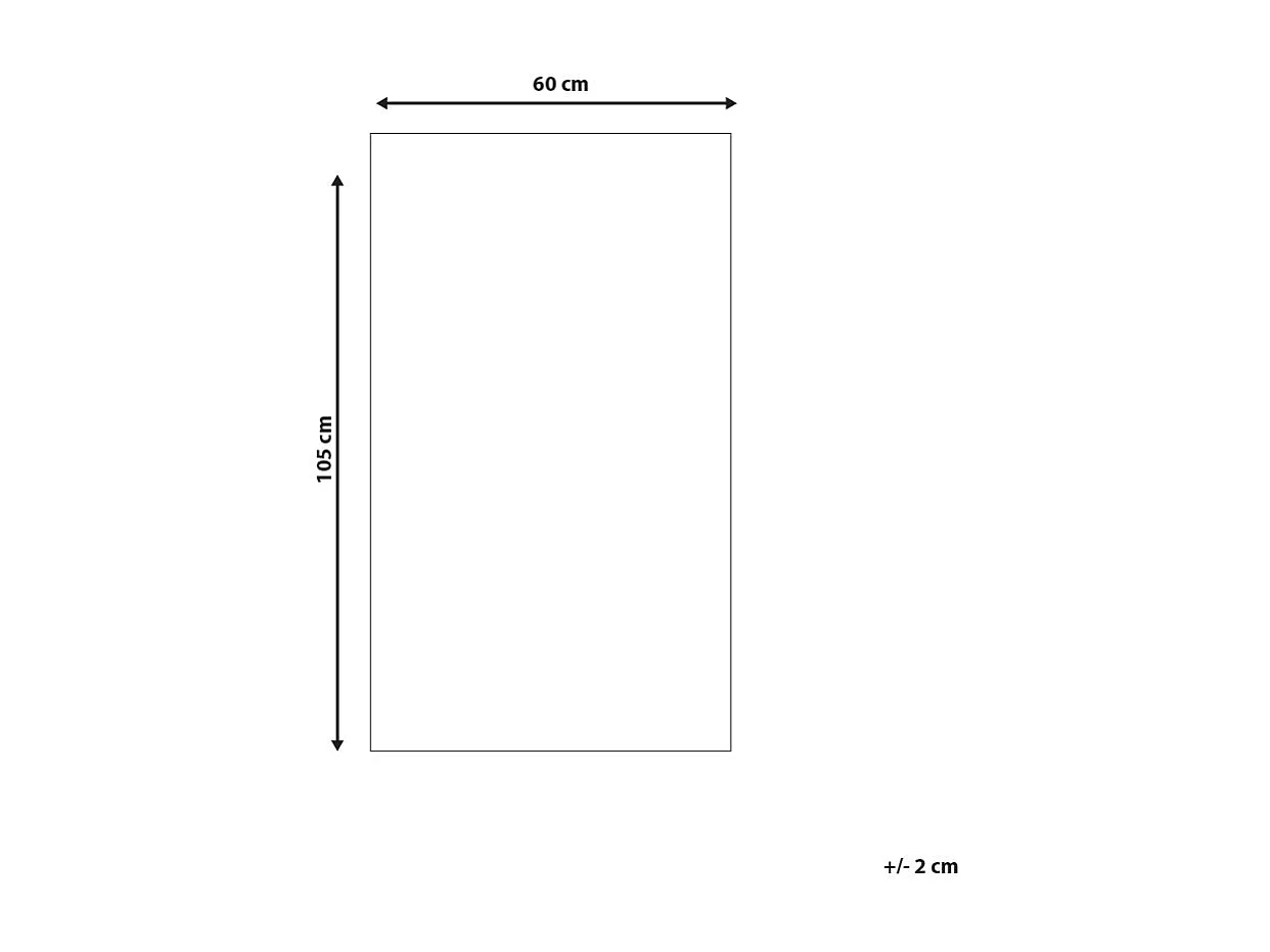 Tappeto da esterno grigio 60 x 105 cm JALNA