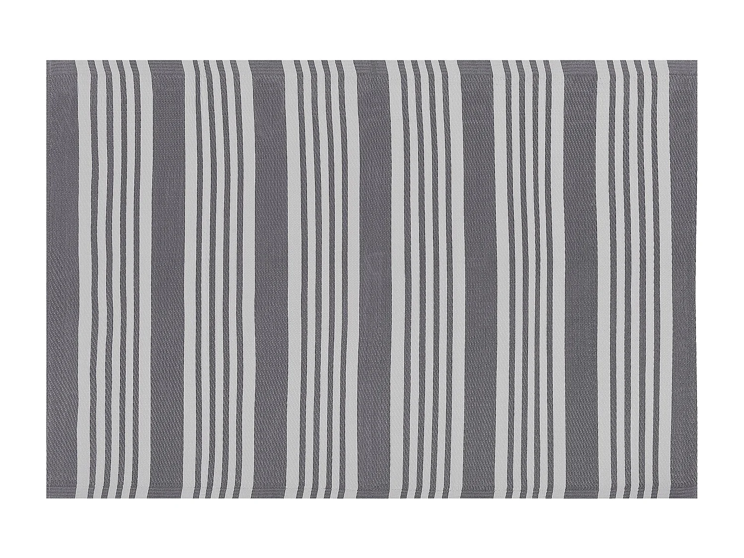 Alfombra de exterior DELHI 120 x 180 cm Gris