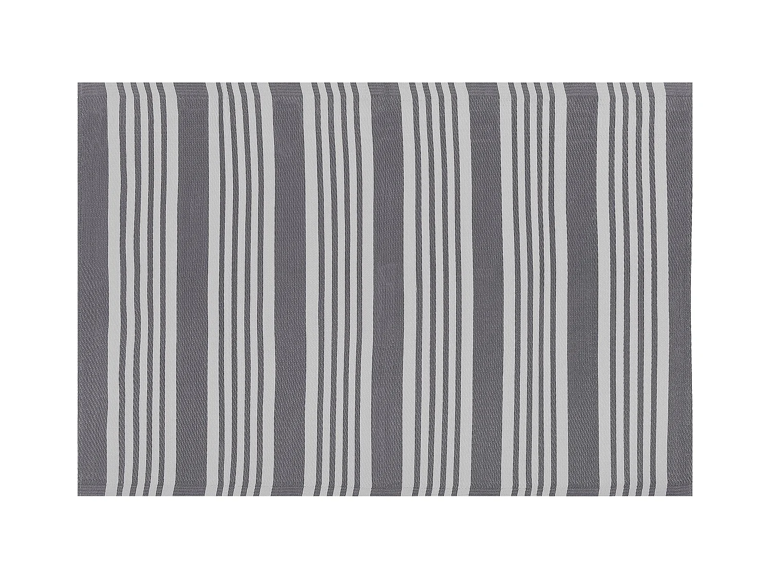 Tapis d'extérieur DELHI Gris 120 x 180 cm